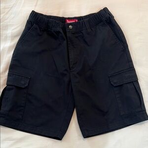 Supreme Black Cargo Shorts